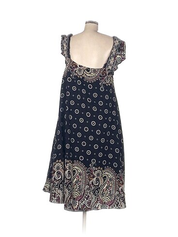m Beden Vintage Love Uzun Elbise %70 İndirimli.