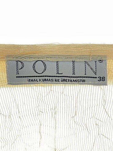 38 Beden sarı Renk Polin Gömlek %70 İndirimli.