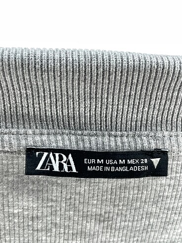 m Beden gri Renk Zara Gömlek %70 İndirimli.