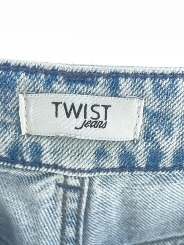 36 Beden mavi Renk Twist Jean / Kot %70 İndirimli.