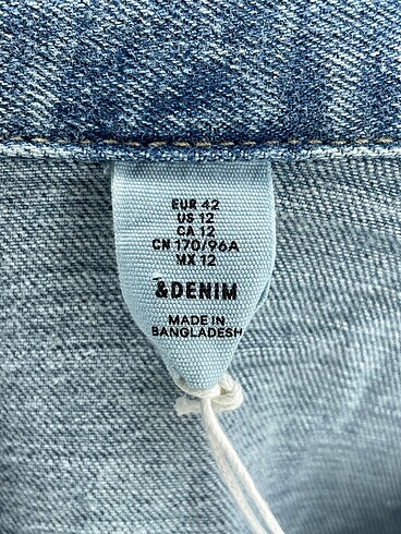 42 Beden çeşitli Renk H&M Kot Ceket %70 İndirimli.