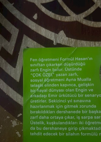 Gizli formül hangi zarfta 
GÜLSEVIN KIRAL - Görsel 3