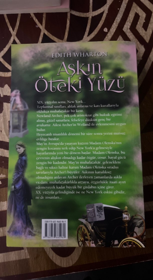 Aşkın Öteki Yüzü - Edith Wharton - Görsel 2