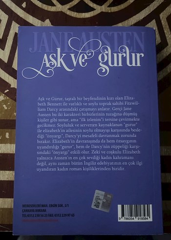 Aşk ve Gurur - Jane Austen - Görsel 2