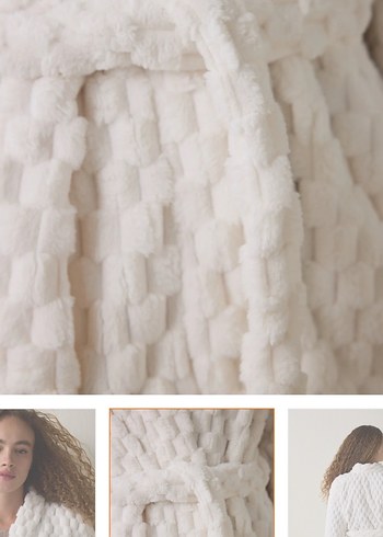 Penti peluş sabahlık - Görsel 3