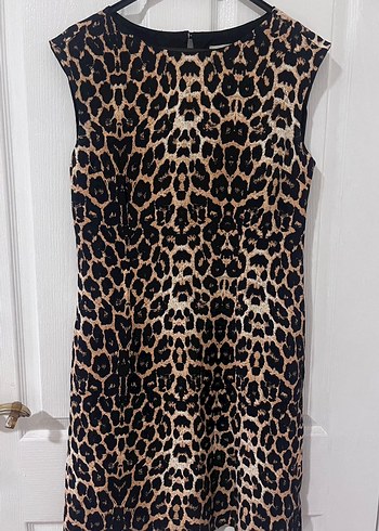 İpekyol leopar desen elbise - Görsel 2