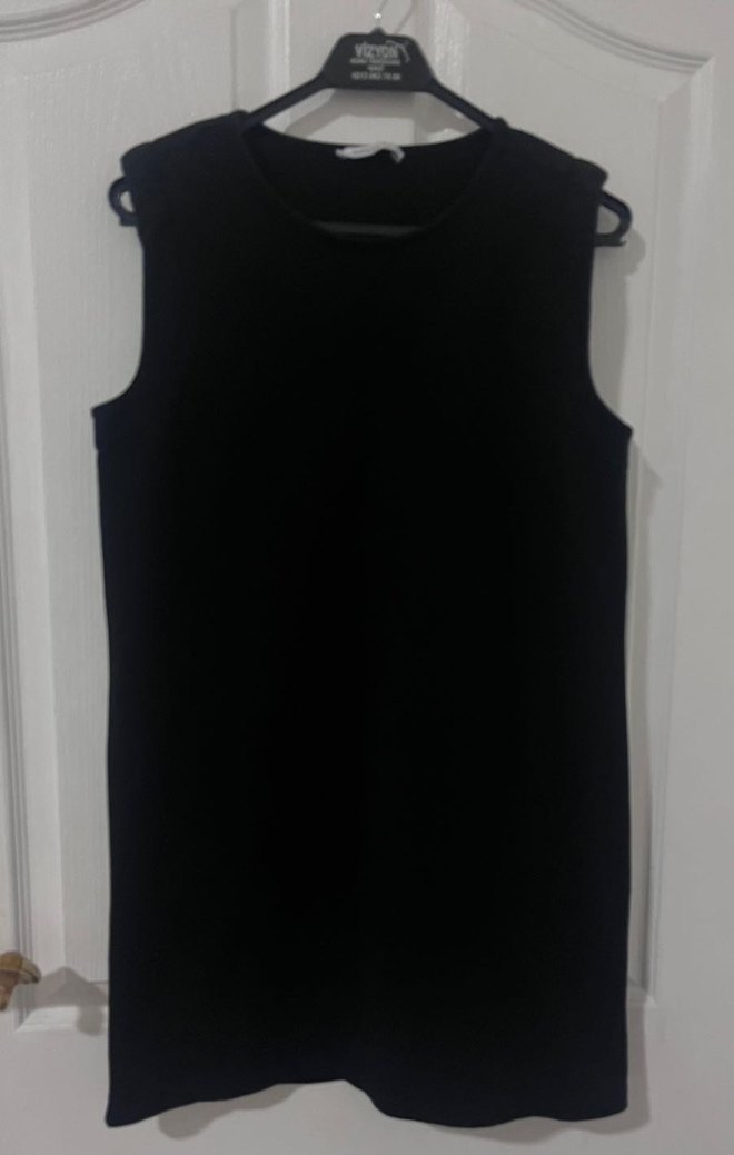 Defacto basic siyah elbise - Görsel 2