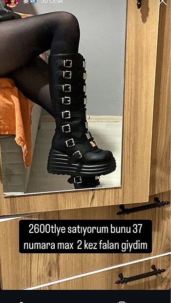 Gothic platform ayakkabı