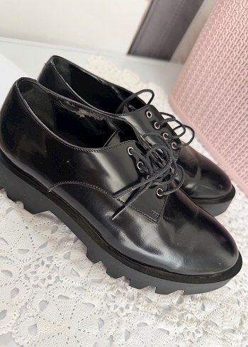 Klasik Siyah Rugan Kadın Ayakkabı - Görsel 3