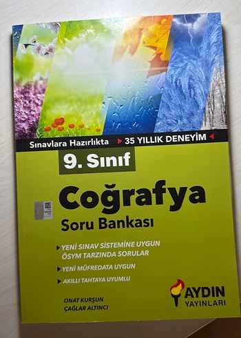 9. Sınıf Coğrafya Soru Bankası - Aydın Yayınları