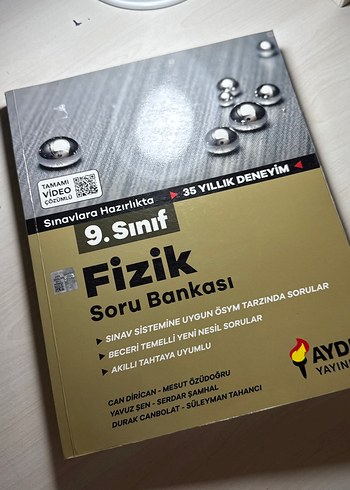 9. Sınıf Fizik Soru Bankası - Aydın Yayınları