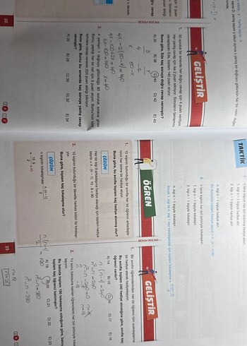 Benim Hocam Taktiklerle Problem Çözümleri Soru Bankası - Görsel 6