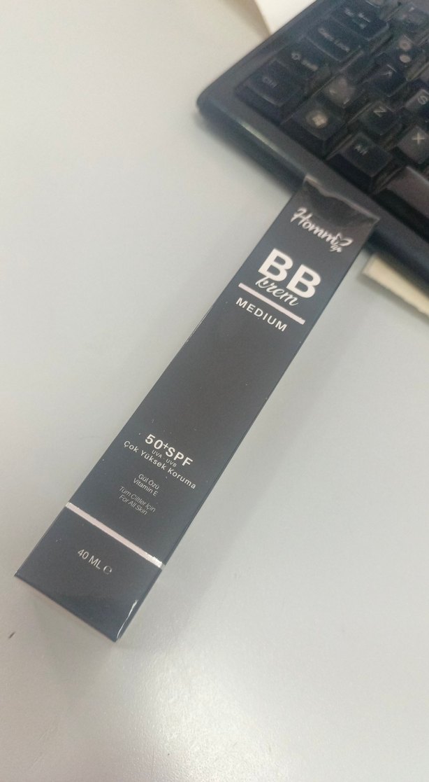 Homm BB Krem Medium 50+ SPF Siyah Kutu - Görsel 2