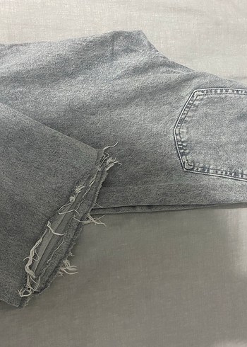 Defacto Gri Kadın wide leg Pantolon