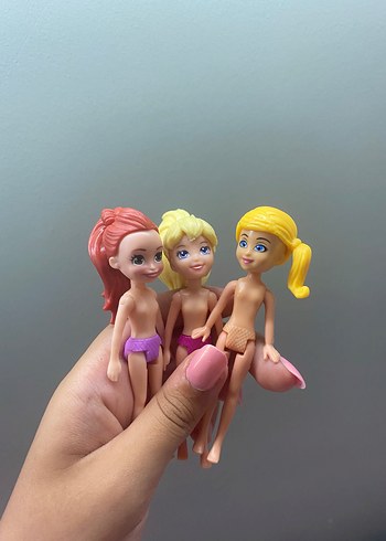 Beden Pastel Renkli Mini Bebekler