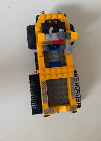 Beden Sarı Lego Paletli Araç Modeli 50159