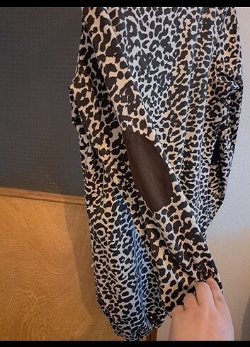 Leopar tunık bluz