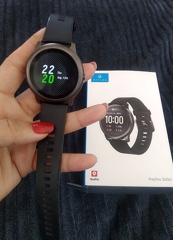 Haylou Solar Ls05 Siyah Akıllı Saat 
