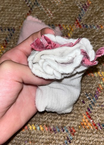 27 Beden Kız Çocuk Pastel Renkli Triko Çorap Seti