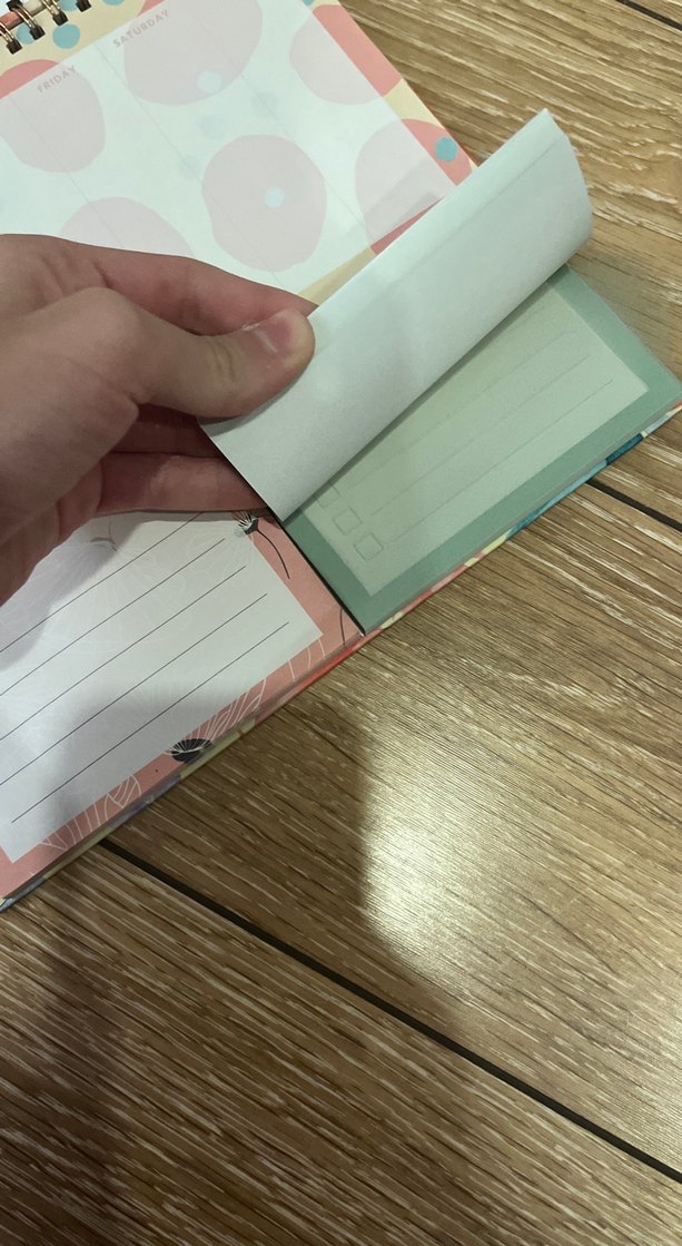 Pastel Renkli Haftalık Planlayıcı Defter - Görsel 5