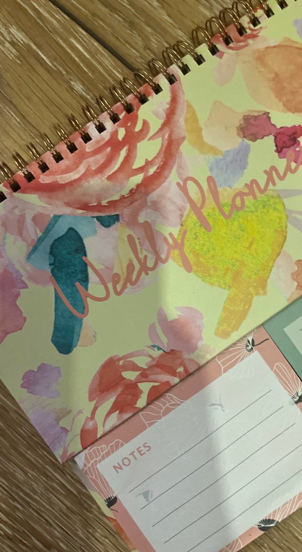 Pastel Renkli Haftalık Planlayıcı Defter - Görsel 2