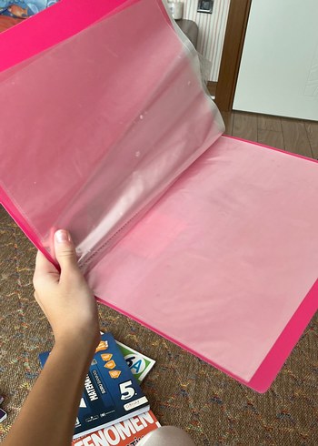  Pastel Pembe Umix A4 Defter