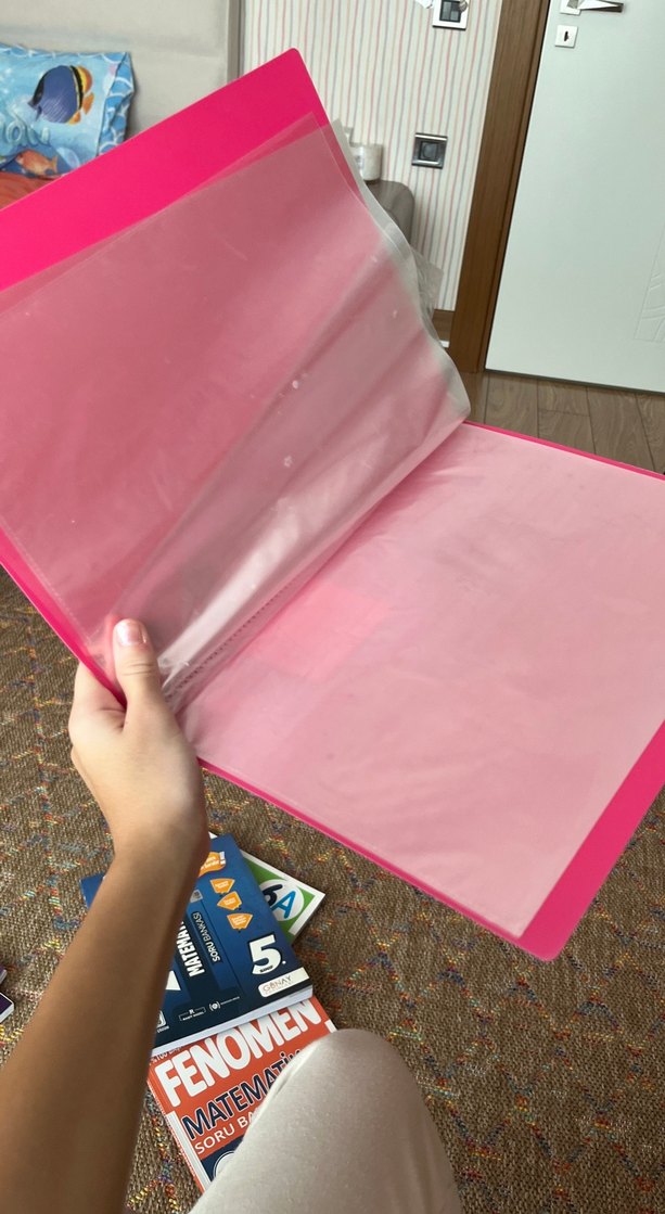 Pastel Pembe Umix A4 Defter - Görsel 2