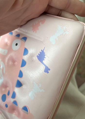  Beden Renk Pembe Pastel Dinozor Desenli Defter