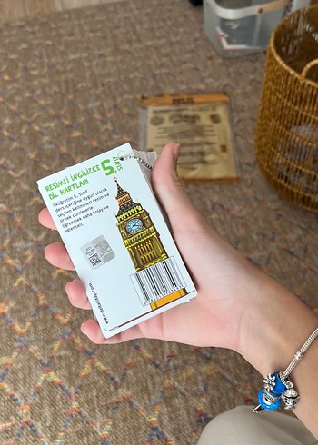 Resimli İngilizce Dil Kartları 5. Sınıf - Görsel 3