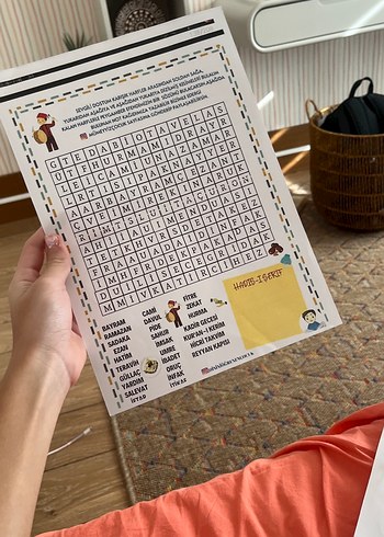  Beden Çocuklar için dini bulmacalar ve oyunlar
