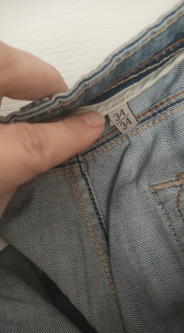 Geniş Kesim Mini Denim Şort - Görsel 3