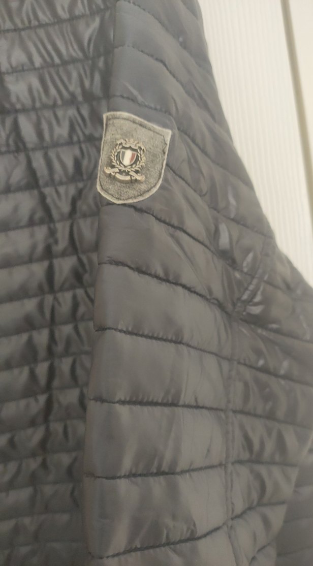 Erkek Siyah Fermuarlı ince mont - Görsel 3