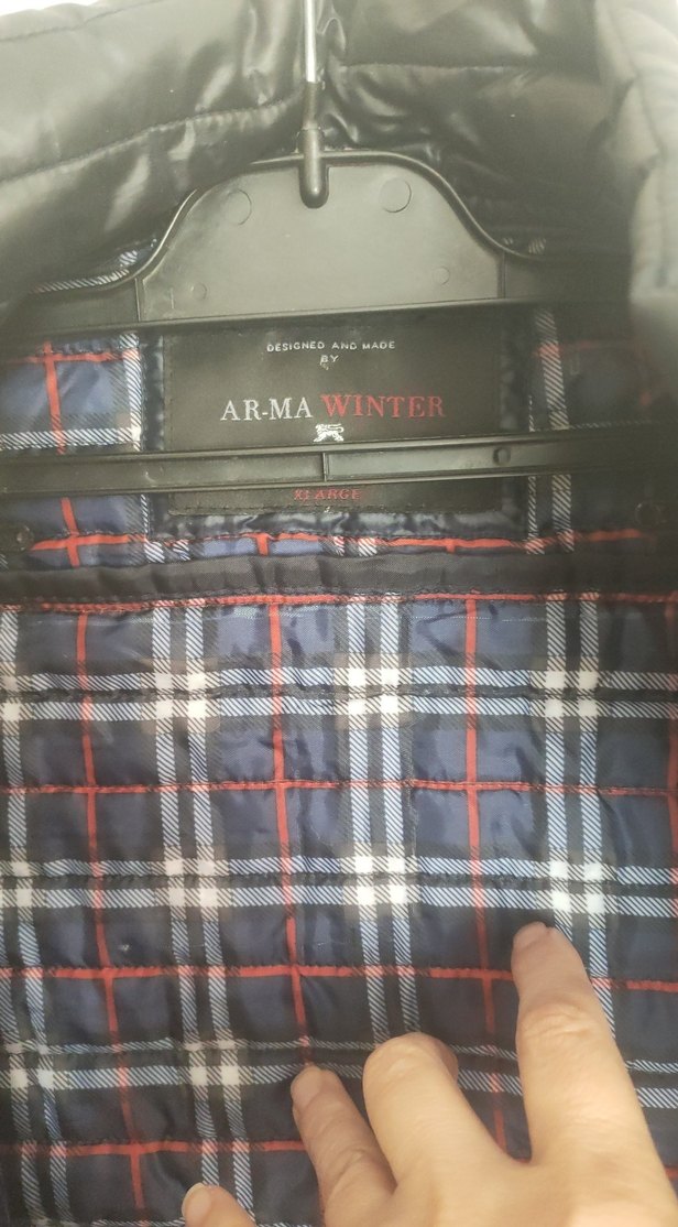 Erkek Siyah Fermuarlı ince mont - Görsel 4