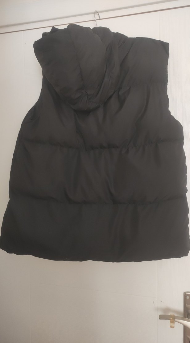 Siyah Fermuarlı Kadın Yelek - Görsel 5