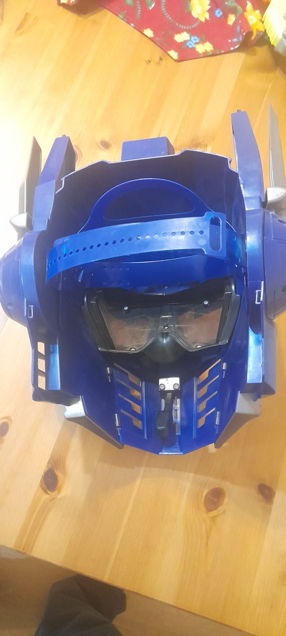 Mavi Gri Robot Maskesi - Görsel 3