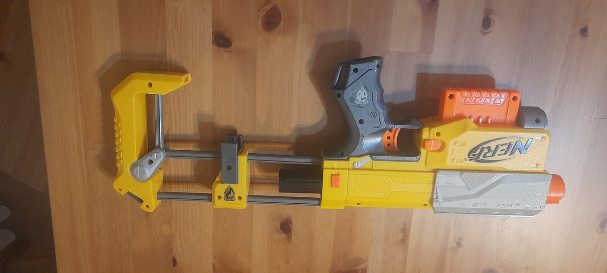 NERF Sarı-Gri Oyuncak Tabanca - Görsel 2
