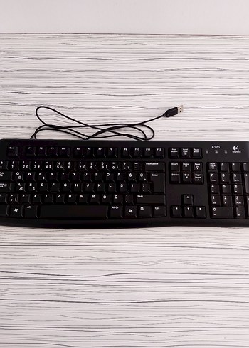 LOGITECH K120 USB Kablolu Türkçe Q Klavye - Siyah Renk