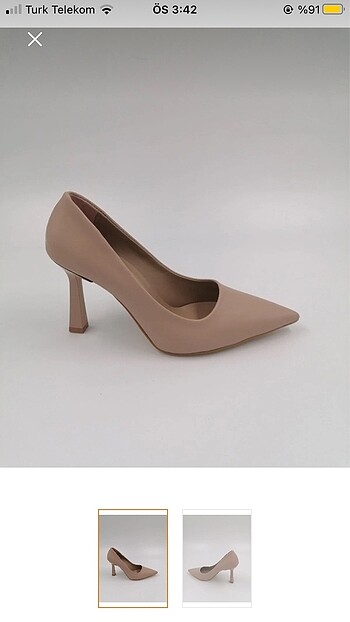 Bej Stiletto