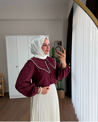 Krep yeni gömlek