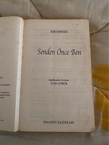 Senden Önce Ben Kitabı