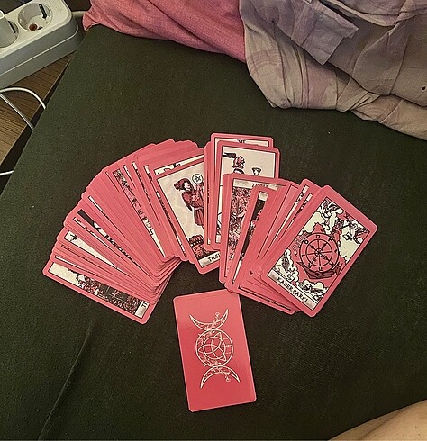  Beden 2 adet tarot kartı