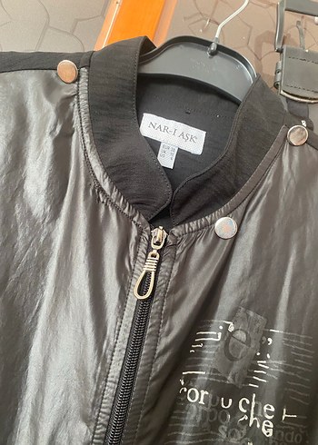 Siyah Uzun Fermuarlı Kabanı - Görsel 2