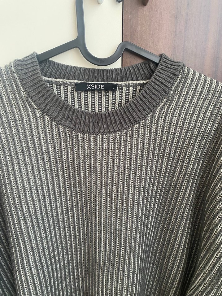 Erkek Uzun Kollu Kazak - Görsel 2