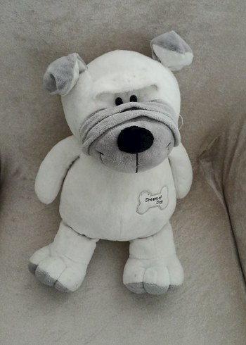 Beyaz ve Gri Peluş Oyuncak Ayı - Görsel 4