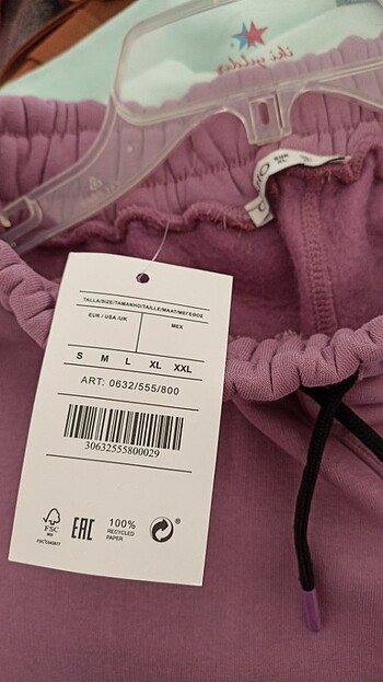 xl Beden mor Renk İçi polarlı eşofman altı