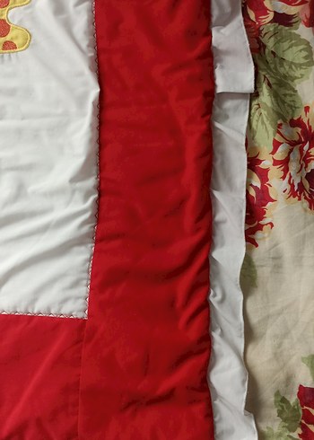 Kırmızı Nakışlı Çocuk yorgan - Görsel 2