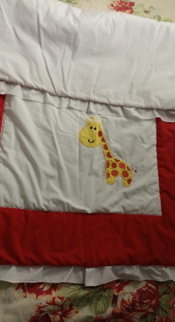 Kırmızı Nakışlı Çocuk yorgan - Görsel 5