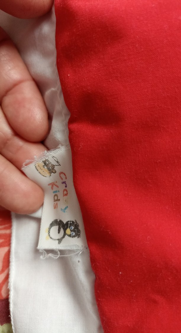 Kırmızı Nakışlı Çocuk yorgan - Görsel 3