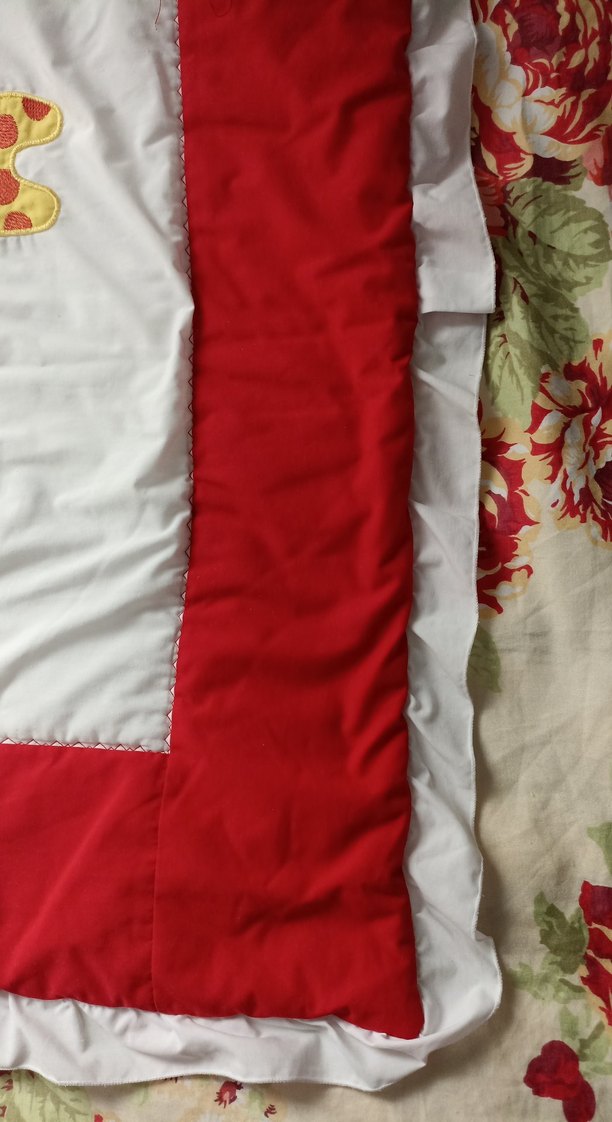 Kırmızı Nakışlı Çocuk yorgan - Görsel 2