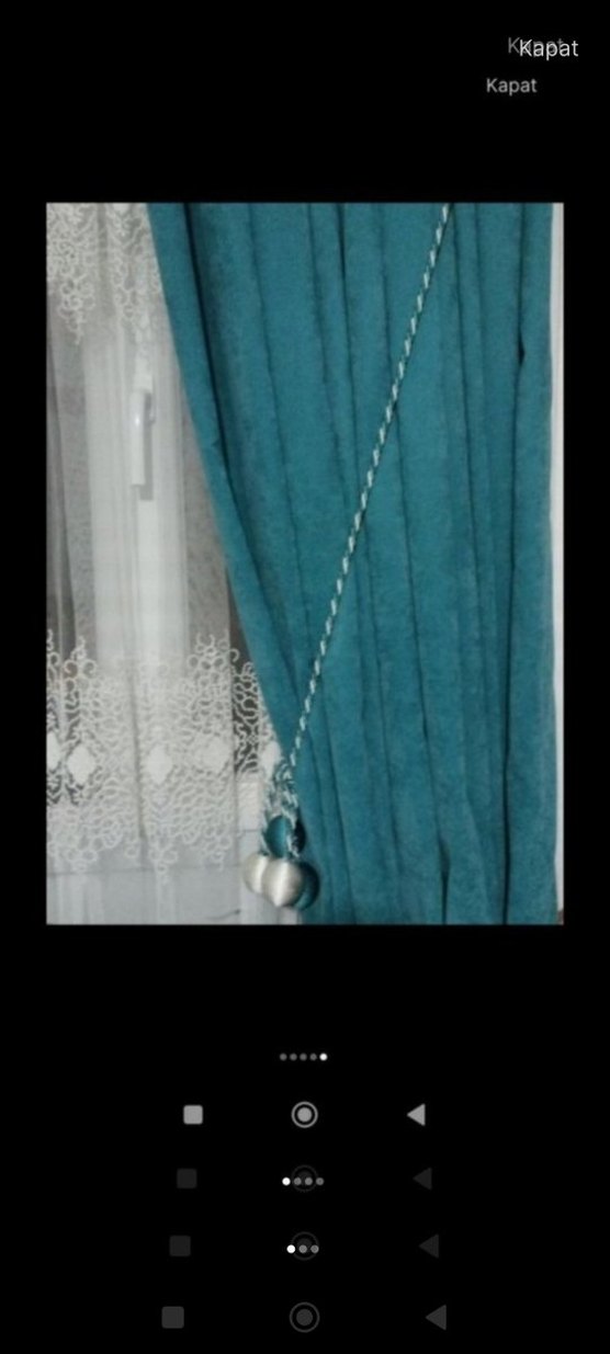 süet fon perde - Görsel 4